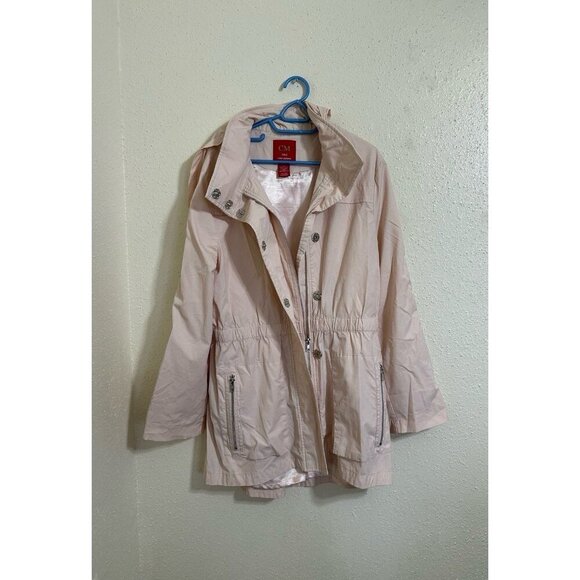Ciao Milano Women’s Tess Water Resistant Jacket in Blush Pink Size S - Picture 6 of 9